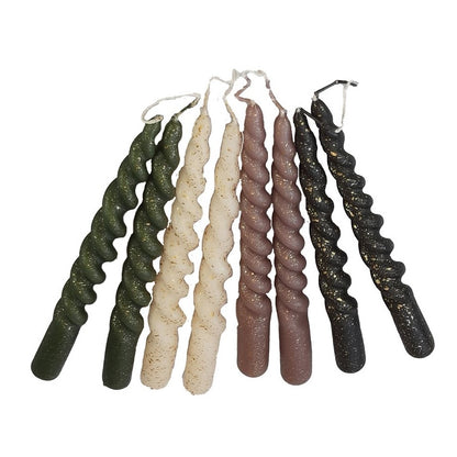 Branded By - Dinerkaars Sparkle Twisted - Set van 2 - Diverse Kleuren