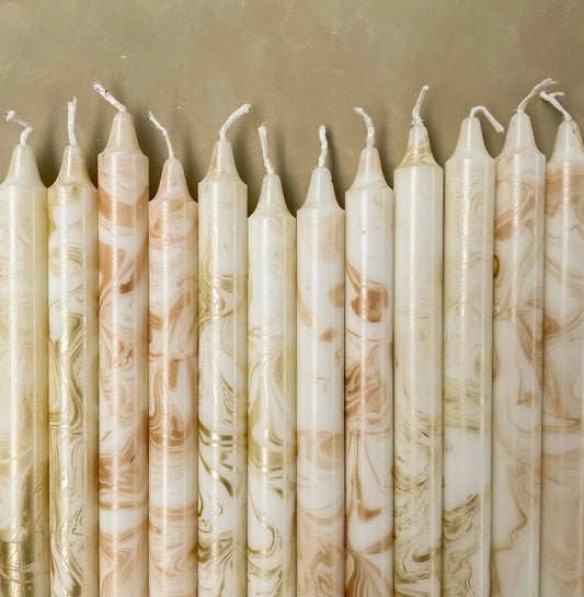 Rustik Lys Marble Candles